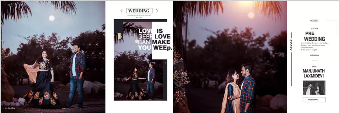 Wedding Album PSD Designs